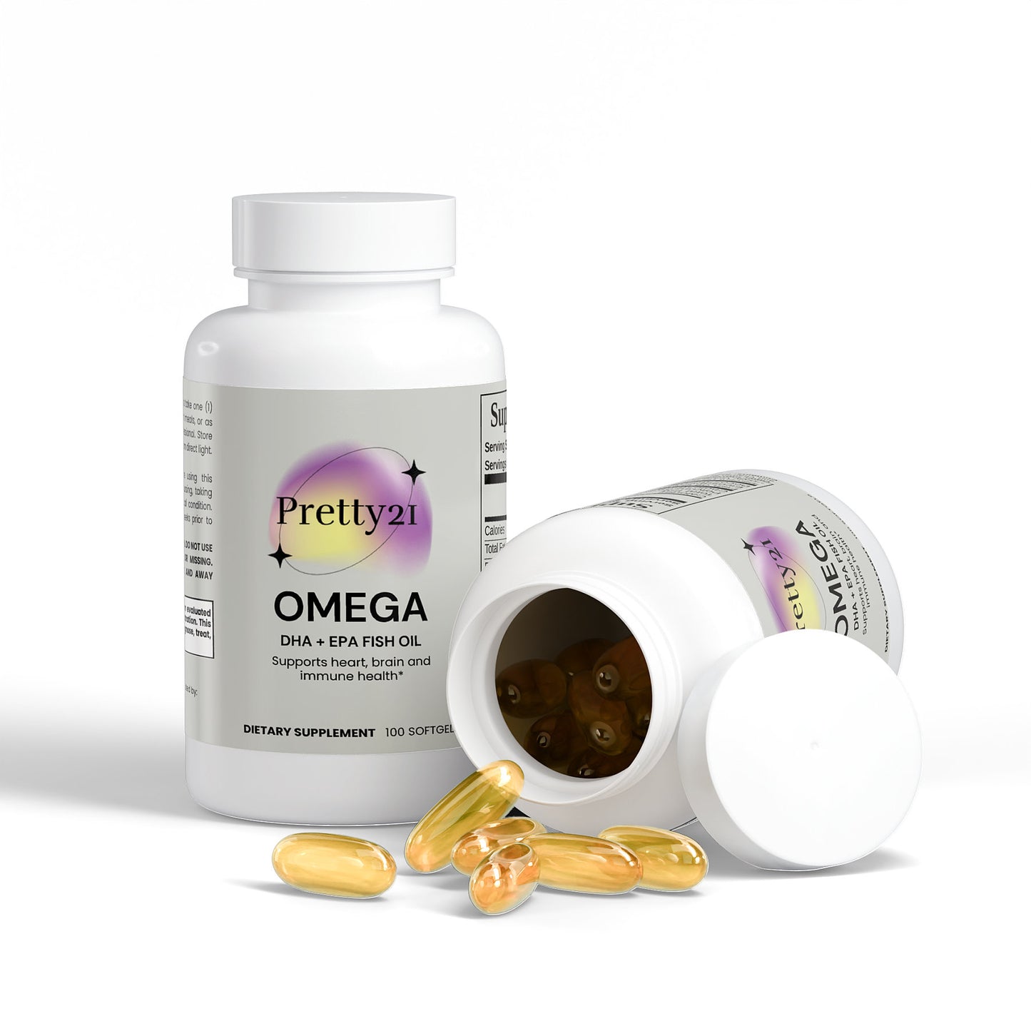 Prenatal Omega-3 Softgels – Essential DHA & EPA for Mom & Baby