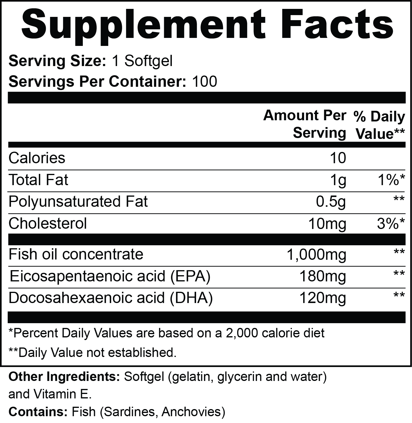 Prenatal Omega-3 Softgels – Essential DHA & EPA for Mom & Baby